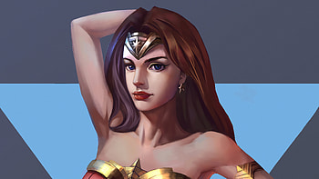 Wonder Woman art, wonder-woman, superheroes, artist, artwork, digital-art, artstation HD wallpaper