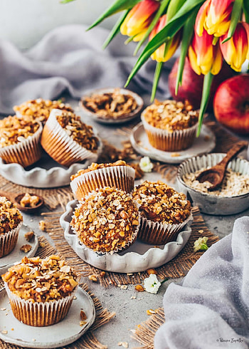 Apple carrot, Muffins HD phone wallpaper