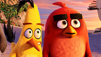 Red And Chuck Angry Birds, angry-birds, birds, movies, animated-movies, 2016-movies, the-angry-birds-movie HD wallpaper