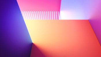 Geometrical Gradients LG G8 ThinQ Stock HD wallpaper