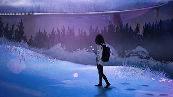 Keep Walking, artist, artwork, digital-art, artstation HD wallpaper