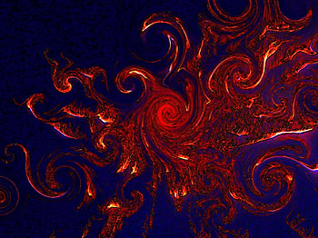 twisty, blue, fireworks, pink, white, red, twist, orange, curly HD wallpaper