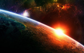 Landscape, Planets, Universe HD wallpaper