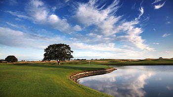 Golf Course Sky For Android HD wallpaper