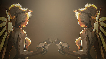 Mercy Overwatch Anime Girl, mercy-overwatch, overwatch, games, xbox-games, ps-games, pc-games HD wallpaper