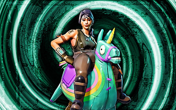 Yee-Haw, turquoise grunge background, Fortnite, vortex, Fortnite characters, Yee-Haw Skin, Fortnite Battle Royale, Yee-Haw Fortnite HD wallpaper