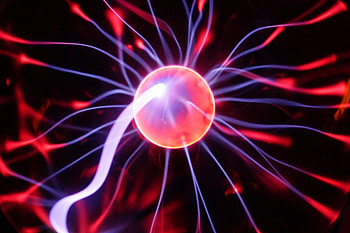 Abstract, Lines, Lamp, Plasma HD wallpaper