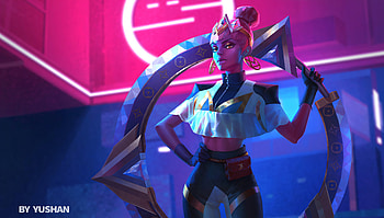 Qiyana Fan Art , league-of-legends, games, artstation HD wallpaper