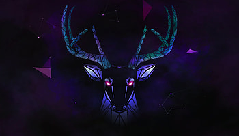 Deer Digital Art , deer, digital-art, artist, artwork HD wallpaper