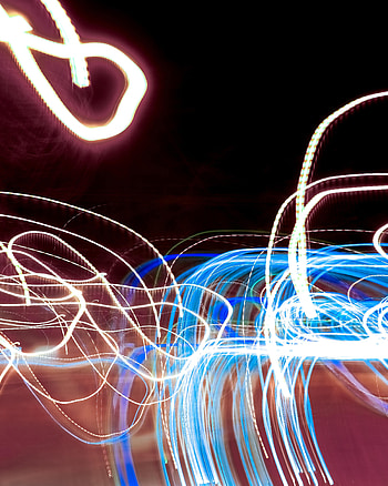 Abstract, Multicolored, Motley, Long Exposure, zelight, Distortion HD phone wallpaper