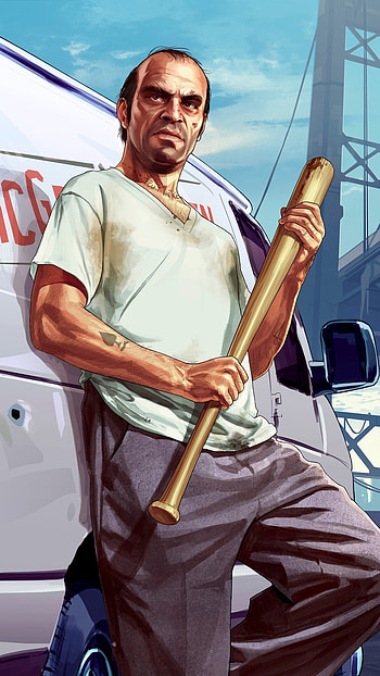 GTA 5, Game, Character HD phone wallpaper