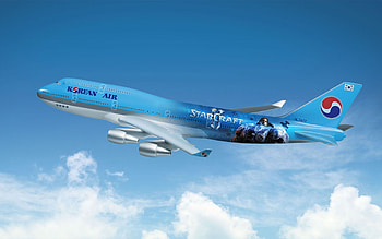 Korean Air, Scenic locations, Air travel, Passenger experience HD wallpaper