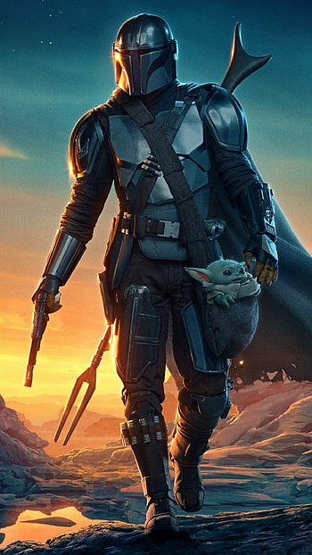 Mandalorian, Super Hero HD phone wallpaper