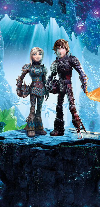 Hiccup and Astrid, How to Train Your Dragon HD phone wallpaper