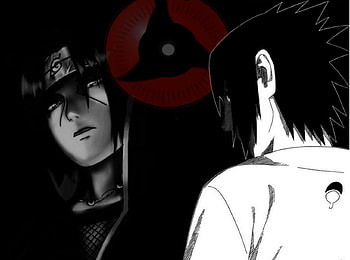 Uchija-2, manguekiu sharingan, sasuke, itachi HD wallpaper