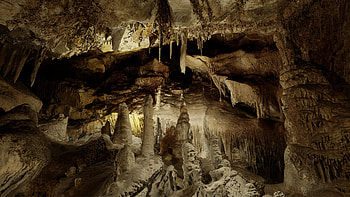 Stunning caves, National park service, Real time 3D, Unreal engine HD wallpaper