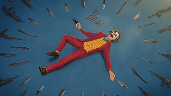 Joker Alone , joker, superheroes, artwork, artist, behance HD wallpaper