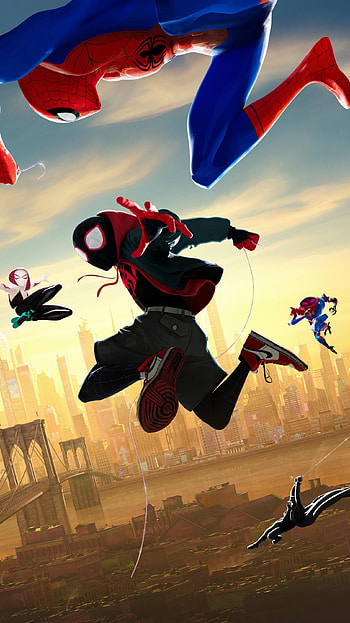 Spider-Man: Into the Spider-Verse (2022) movie HD phone wallpaper