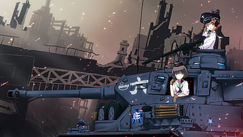 Girls Und Panzer, Anime HD wallpaper
