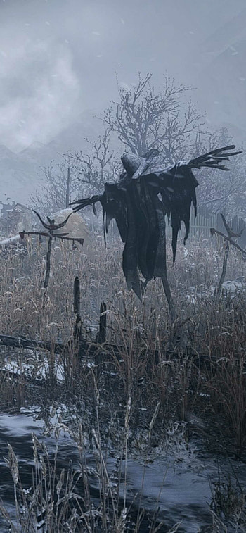 Resident Evil Village, , Mysterious village, Fear-inducing atmosphere HD phone wallpaper