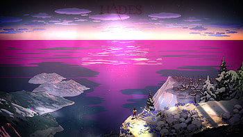 Hades, Hades, Zagreus (Hades), sunset, video game, indie game HD wallpaper