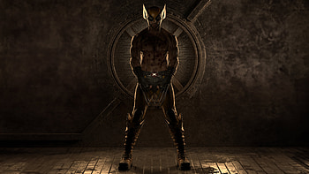 Wolverine Strikes, wolverine, superheroes, artwork, digital-art, artstation HD wallpaper