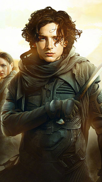 Dune (2021), Sci-fi movie, Poster design, background HD phone wallpaper