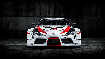 Toyota GR Supra, sports car, front HD wallpaper