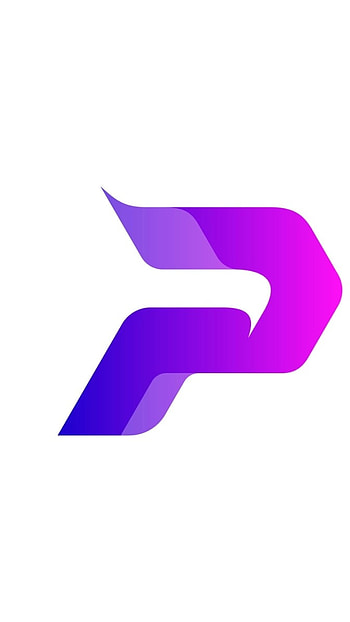 P Letter, Beautiful, Purple Logo HD phone wallpaper