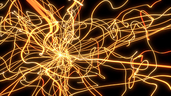 Abstract, Bright, Glow, Threads, Thread, Energy HD wallpaper