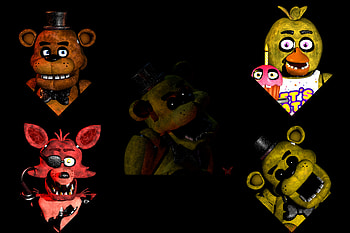 Freddy (Five Nights at Freddy's), Golden Freddy (Five Nights At Freddy's), video game, Freddy Fazbear's Pizza, Five Nights at Freddy's HD wallpaper