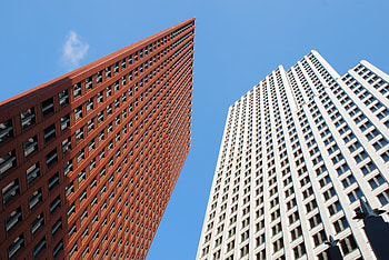 Sky, Building, Minimalism, Skyscrapers HD wallpaper