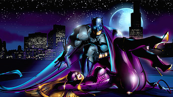 catwoman kisses batman - http://1080.net/catwoman-kisses- HD wallpaper