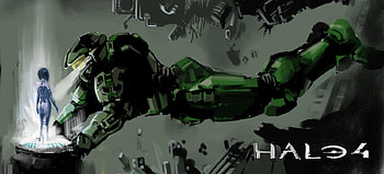 video game halo!!, spacie, video game, cortana, green, halo HD wallpaper