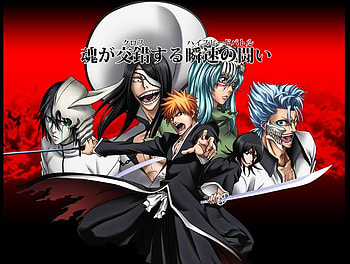 Espada Season, ichigo, orange hair, rukia, ichigo kurosaki, shinigami, bleach, grimmjow jeagerjaques, kurosaki ichigo, arrancar, weapons sword, rukia kuchiki, neliel tu oderschvank, blue hair, kuchiki rukia, anime, espada, ulquiorra schiffer, green hair, nnoitra jiruga HD wallpaper