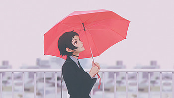 Ilya Kuvshinov Anime Girl With Umbrella, anime-girl, anime, artist, artwork, digital-art HD wallpaper