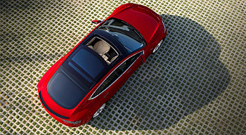 Auto, Cars, View From Above, Tesla, Model S HD wallpaper