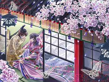 Anime, Flowers HD wallpaper