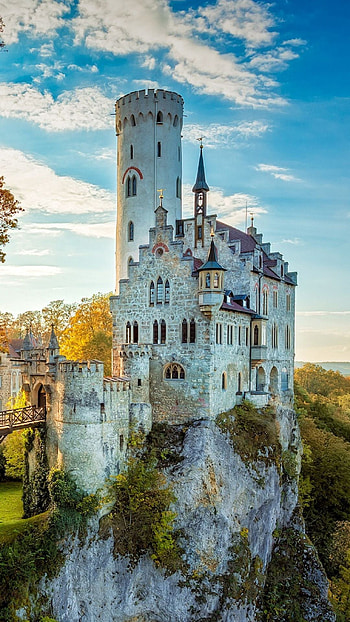 Lichtenstein, Castles HD phone wallpaper