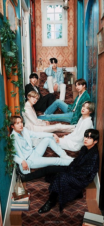 BTS FESTA BTS 7TH ANNIVERSARY FAMILY PORTRAIT Lockscreen // in 2020. Bts , Bts group, Bts lockscreen HD phone wallpaper