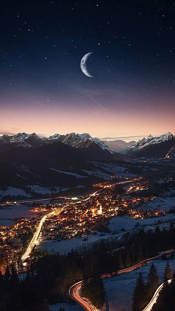 Christmas, atmosphere, sky HD phone wallpaper