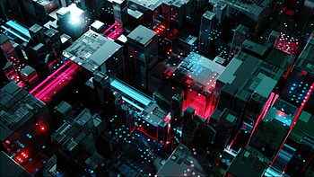 Shimmering Night Abstraction, abstract, artist, artwork, digital-art HD wallpaper