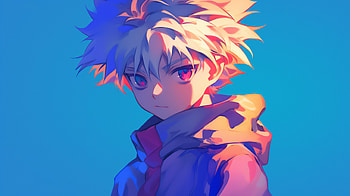 of Killua Zoldyck from Hunter x Hunter, Anime, Hunter x Hunter, Killua Zoldyck HD wallpaper