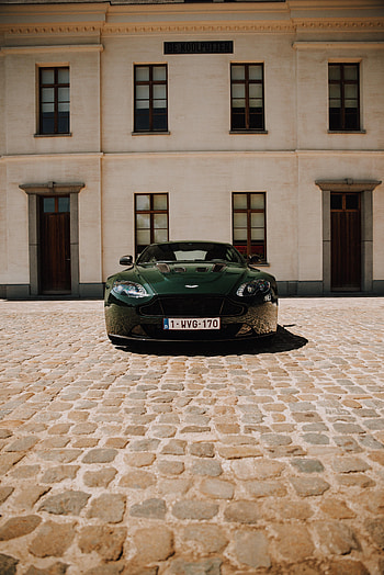 Sports, Aston Martin, Cars, Car, Front View, Sports Car, Aston Martin Db1117 HD phone wallpaper