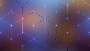 Abstract pattern of geometric shapes 3 d graphics HD wallpaper