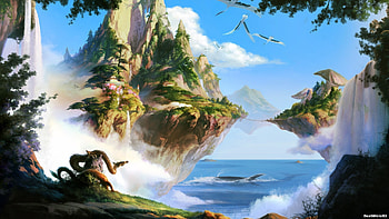 Animated Scenic - afari HD wallpaper