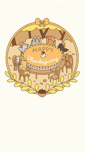 Kawaii, Thanksgiving HD phone wallpaper