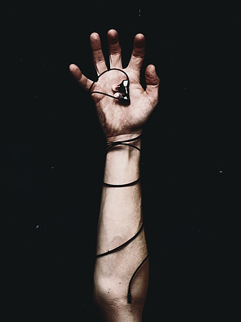 Music, Heads, Hand HD phone wallpaper