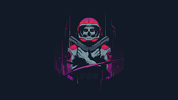 Cyberpunk Astronaut Minimal , astronaut, cyberpunk, artist, artwork, digital-art, minimalism, minimalist, artstation HD wallpaper