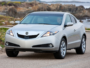 Auto, Nature, Sea, Acura, Cars, Rocks, Front View, Style, Akura, Zdx, 2009, Silver Metallic HD wallpaper